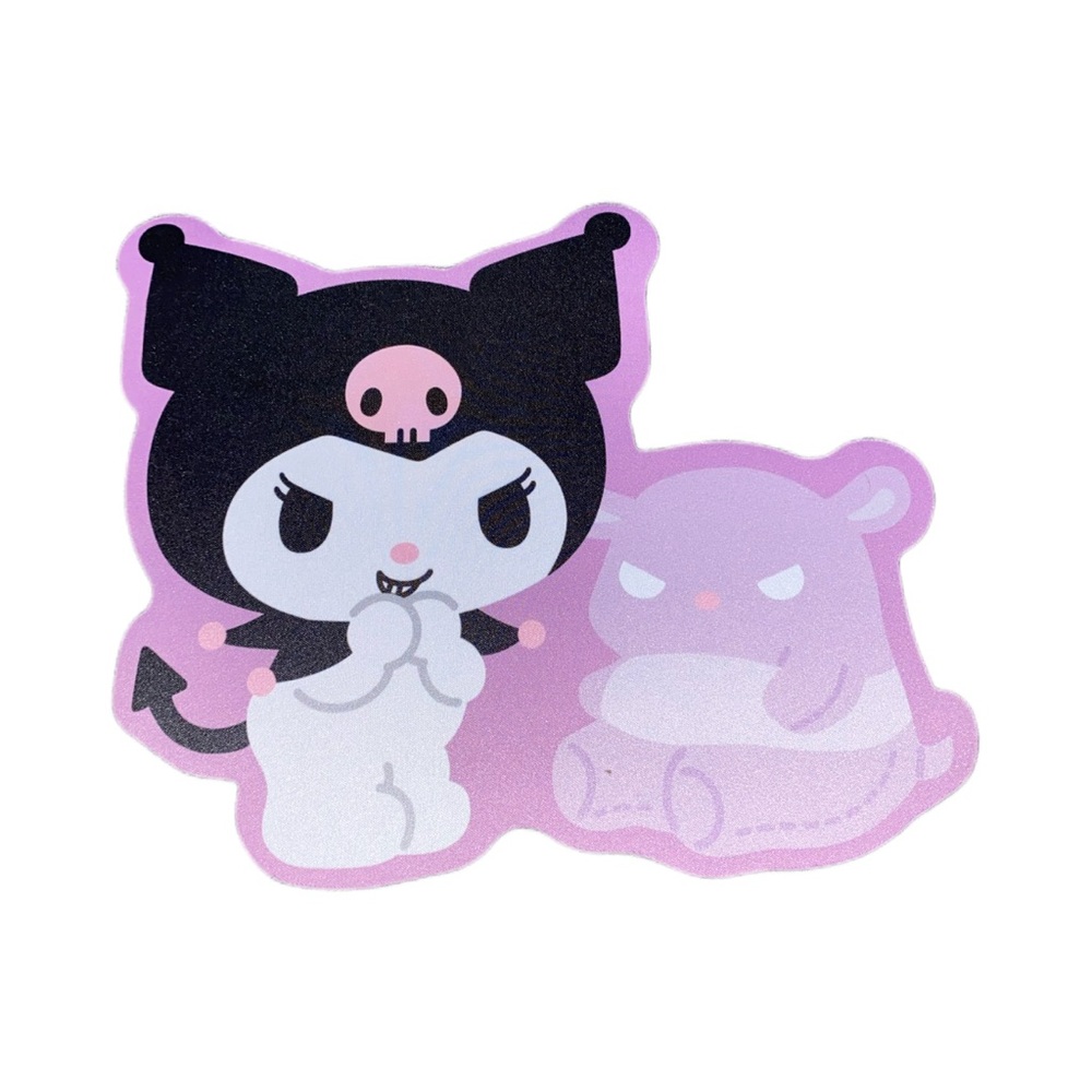 Kuromi mouse pad